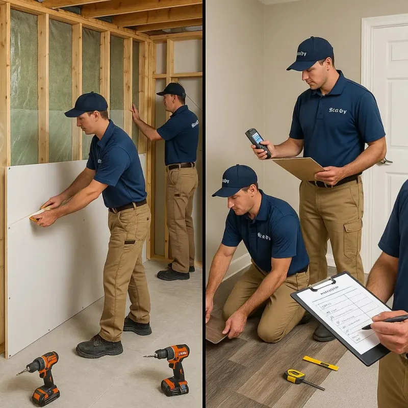 Repairs and Reconstruction process in Smithland, KY